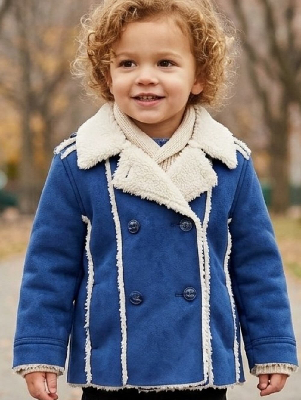 Tommy Hilfiger Toddler Jacket Navy & White Size 2
